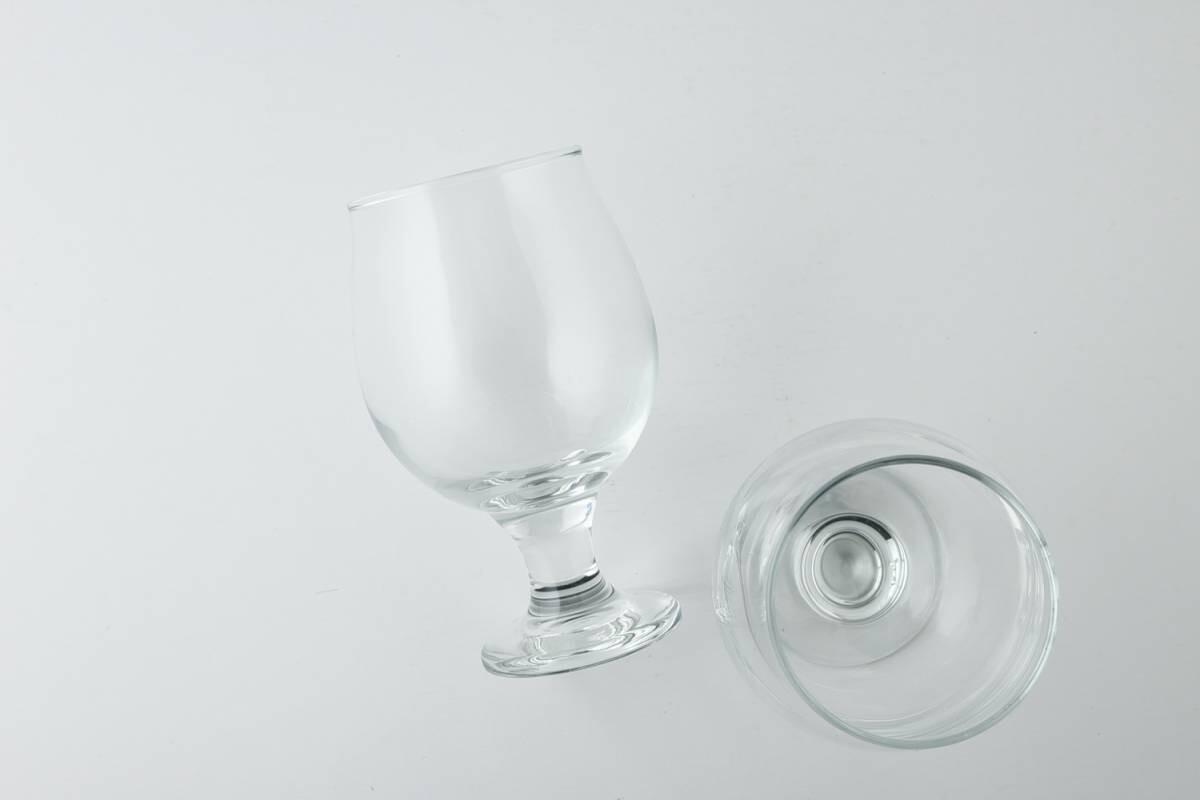 玻璃圓形高腳杯