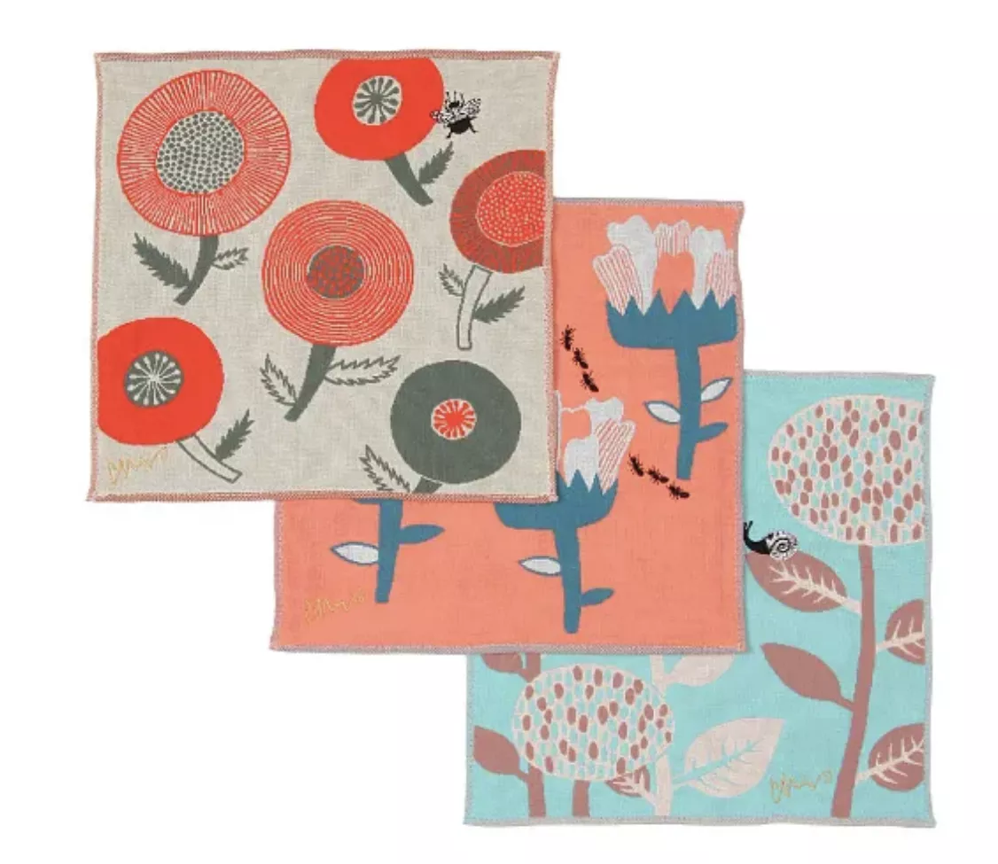 日本插畫家moritaMiW 小方巾