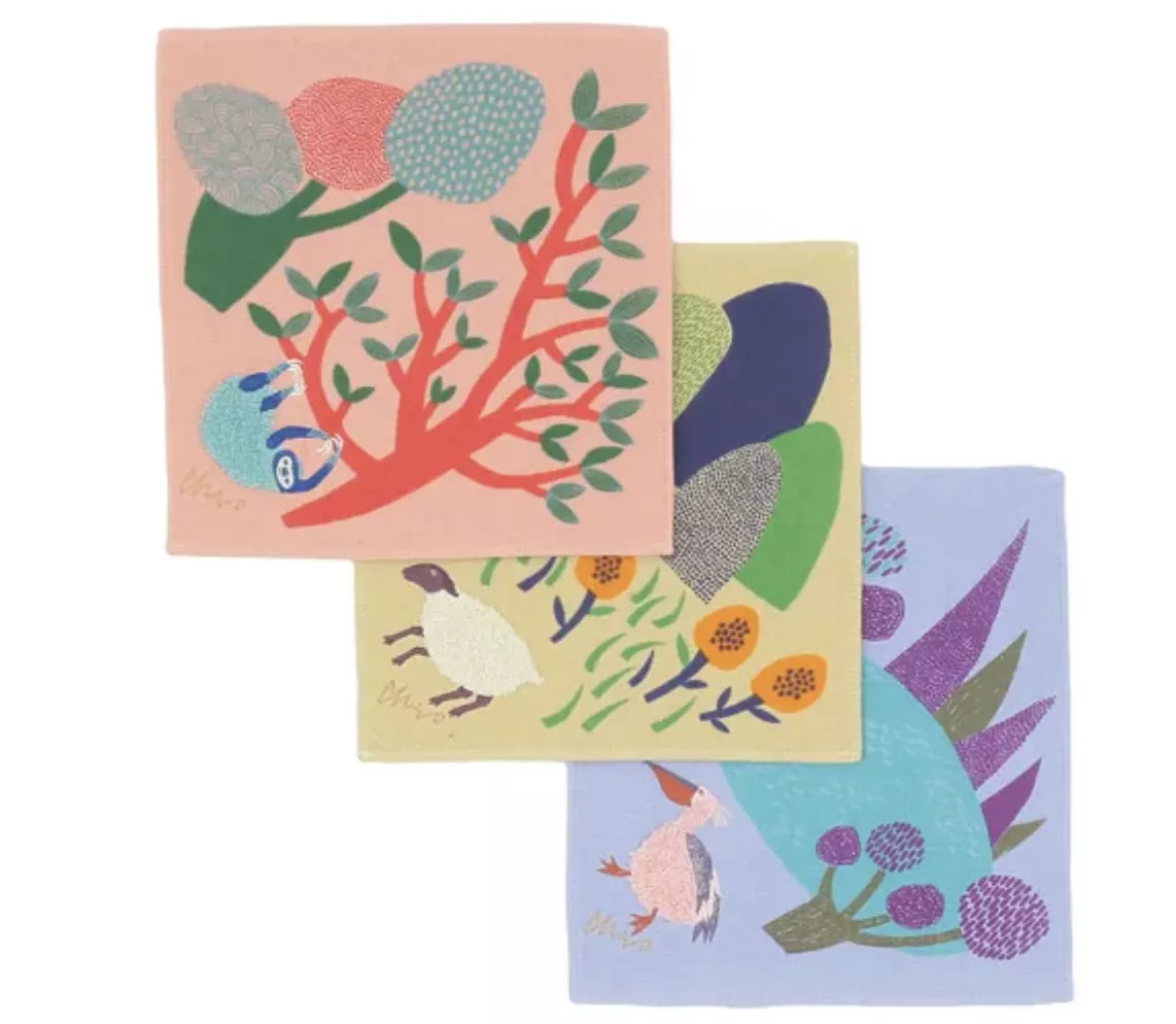 日本插畫家moritaMiW 小毛巾