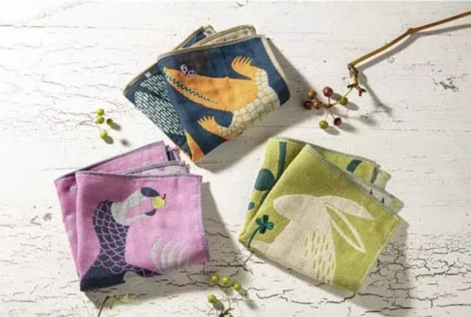 日本插畫家moritaMiW 小方巾