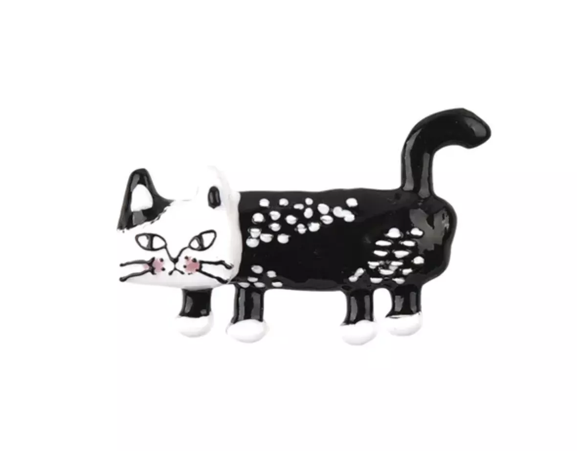 合金材質貓咪別針