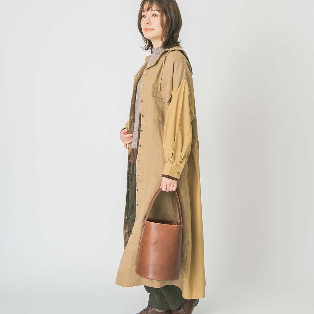 亞麻水手領休閒外套