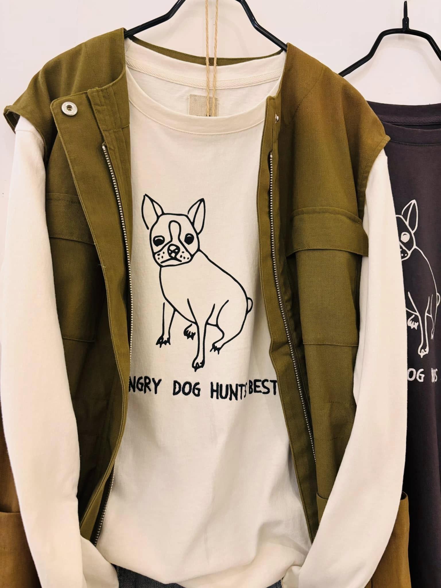 NEW~純棉法國鬥牛犬印花T-shirt