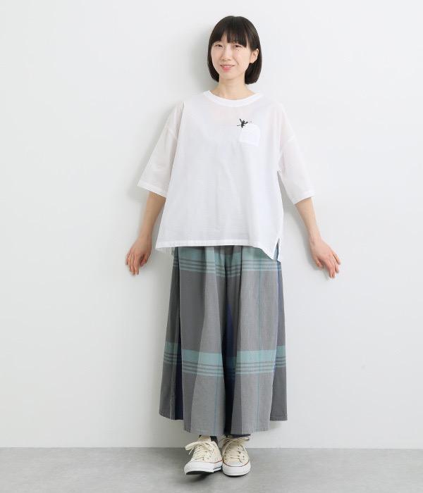 NEW~純棉小黑貓刺繡罩衫