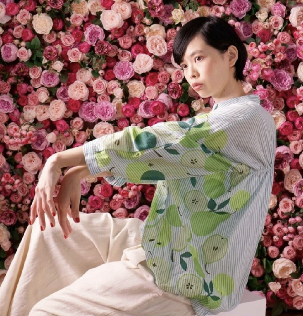 KILKI夏日水果印花襯衫