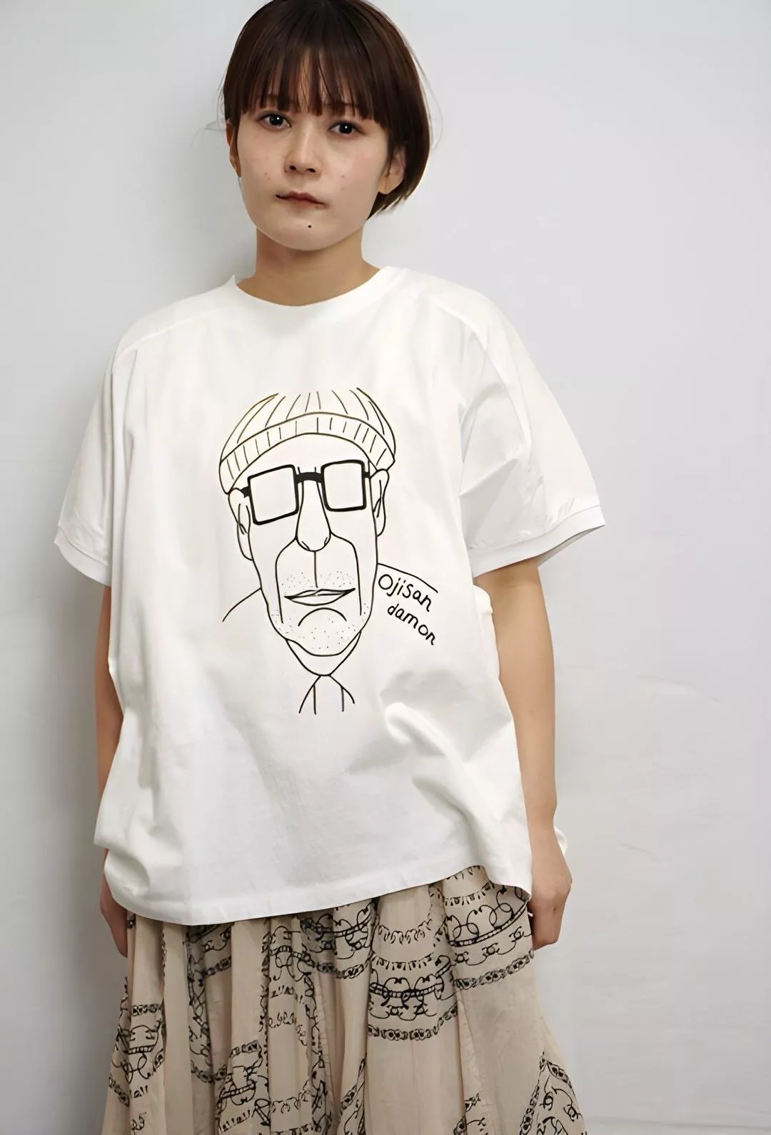 純棉人物圖案T-shirt