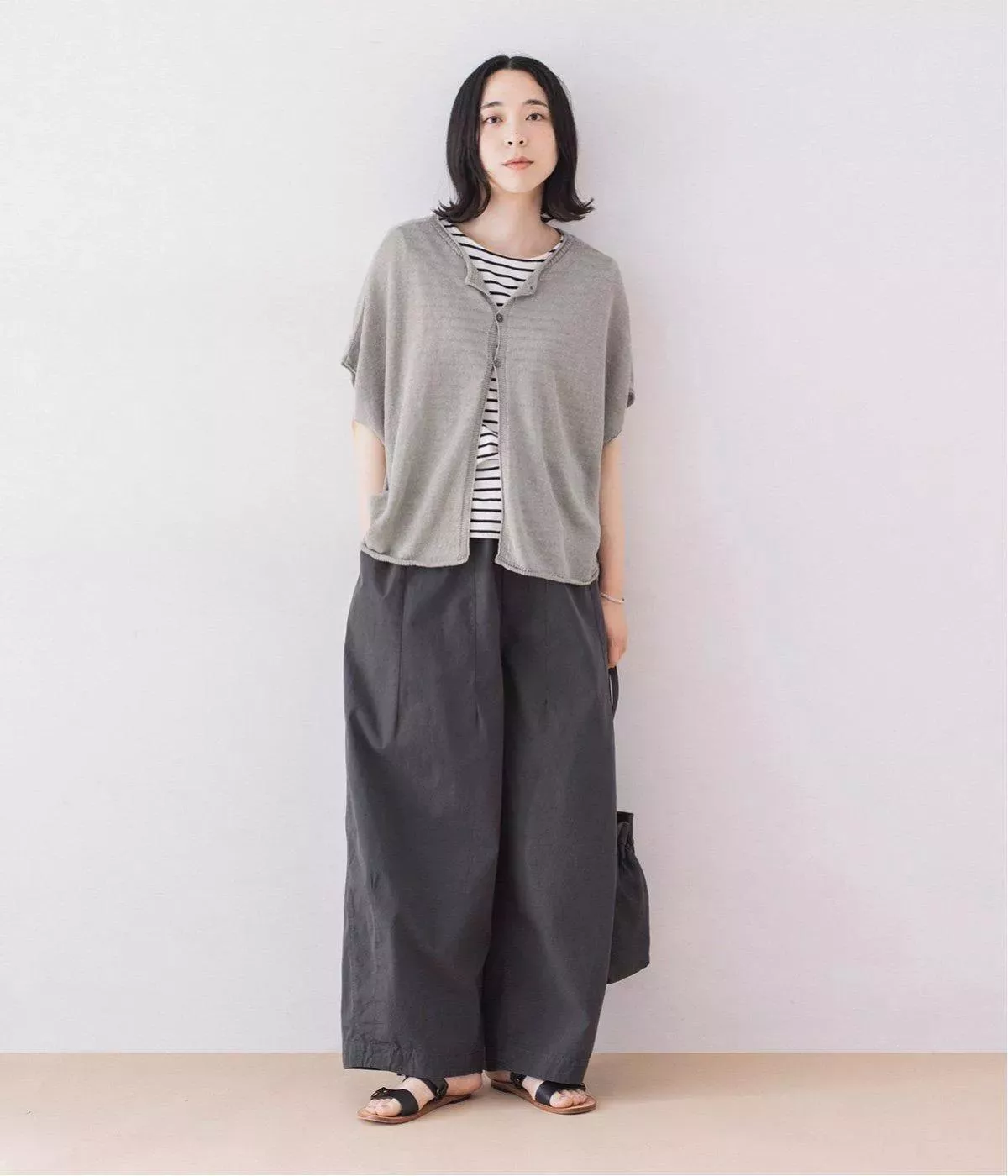 NEW秋季新品~純棉立體剪裁寬褲