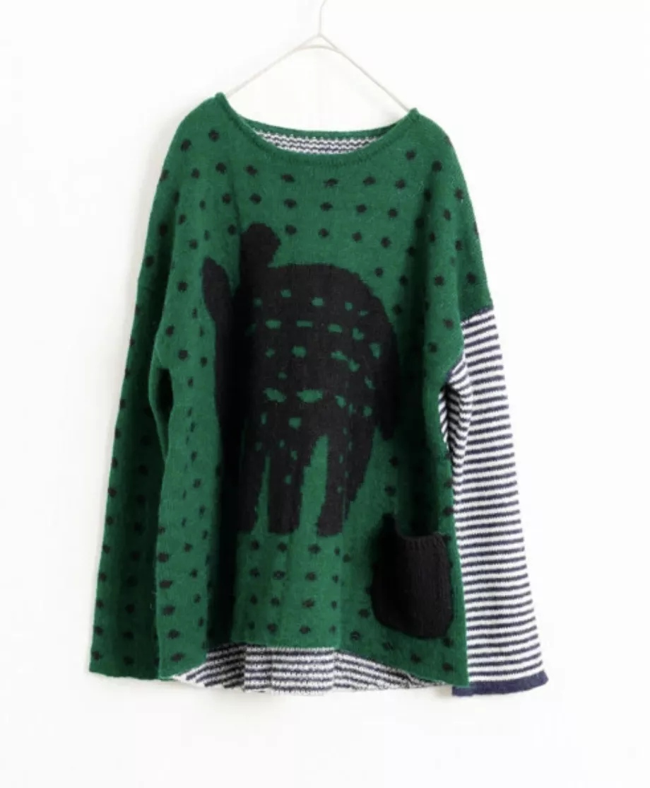 KILKI馬來貘造型毛衣