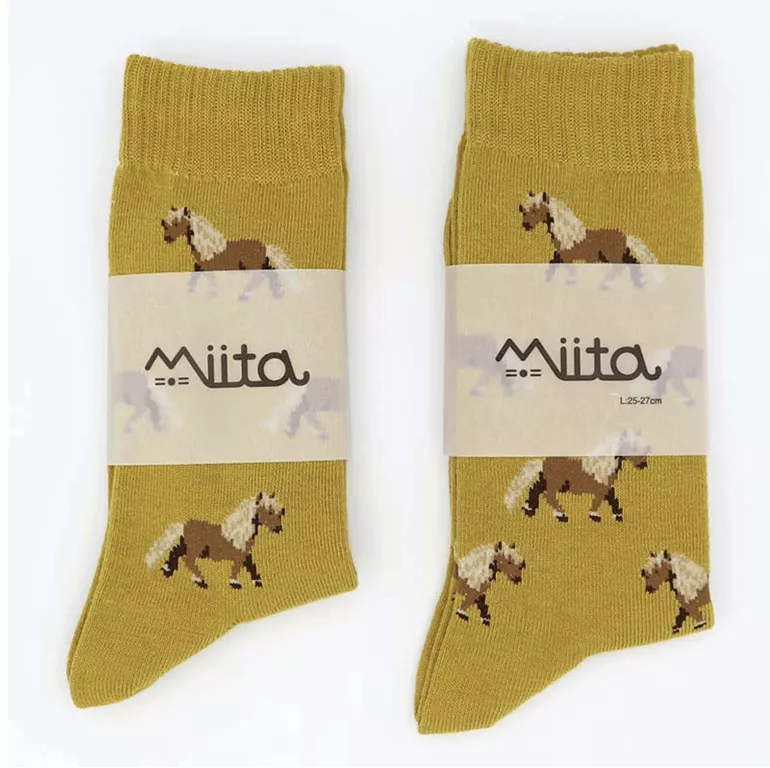 [日本製]miita動物圖案襪