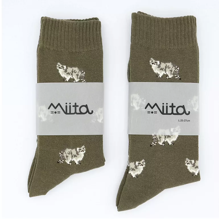 [日本製]miita動物圖案襪