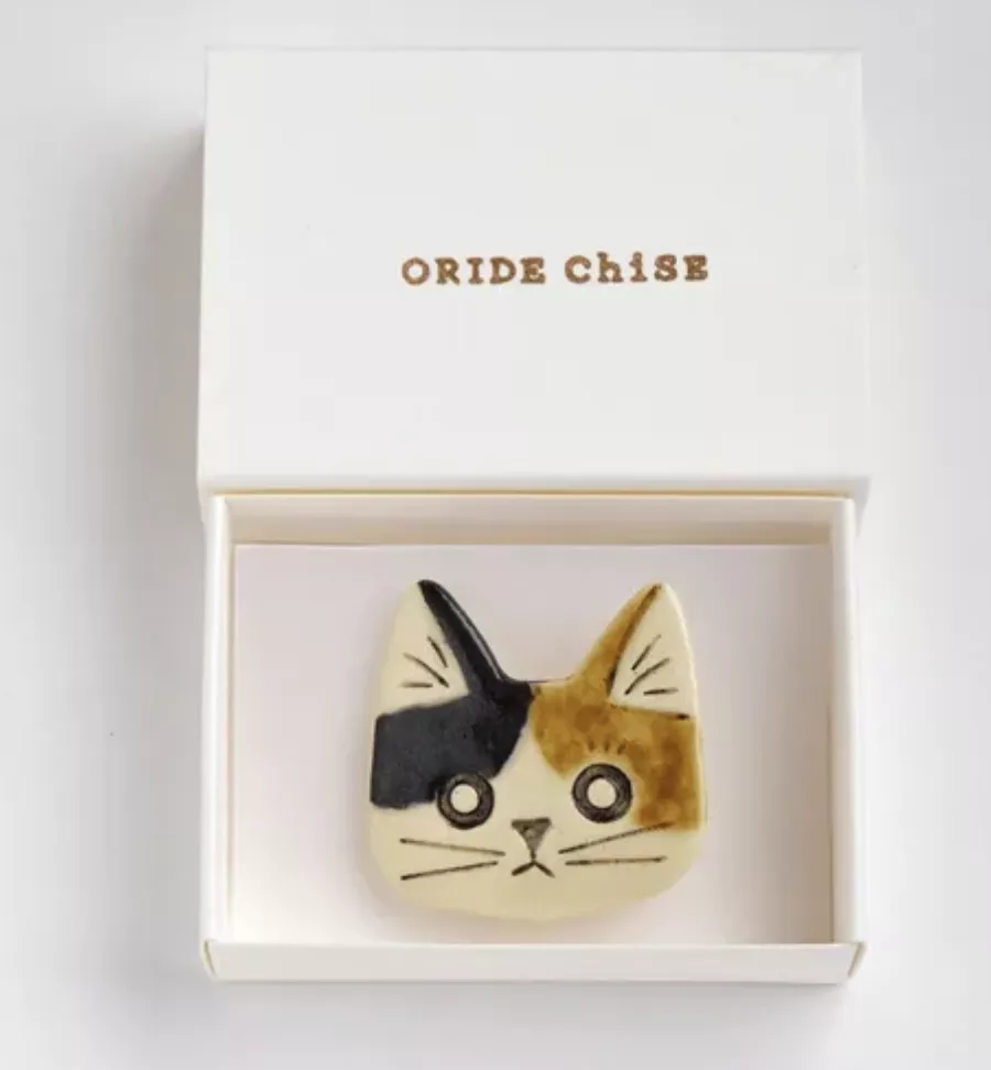 [日本製]ORIDE CHiSE 陶瓷胸針