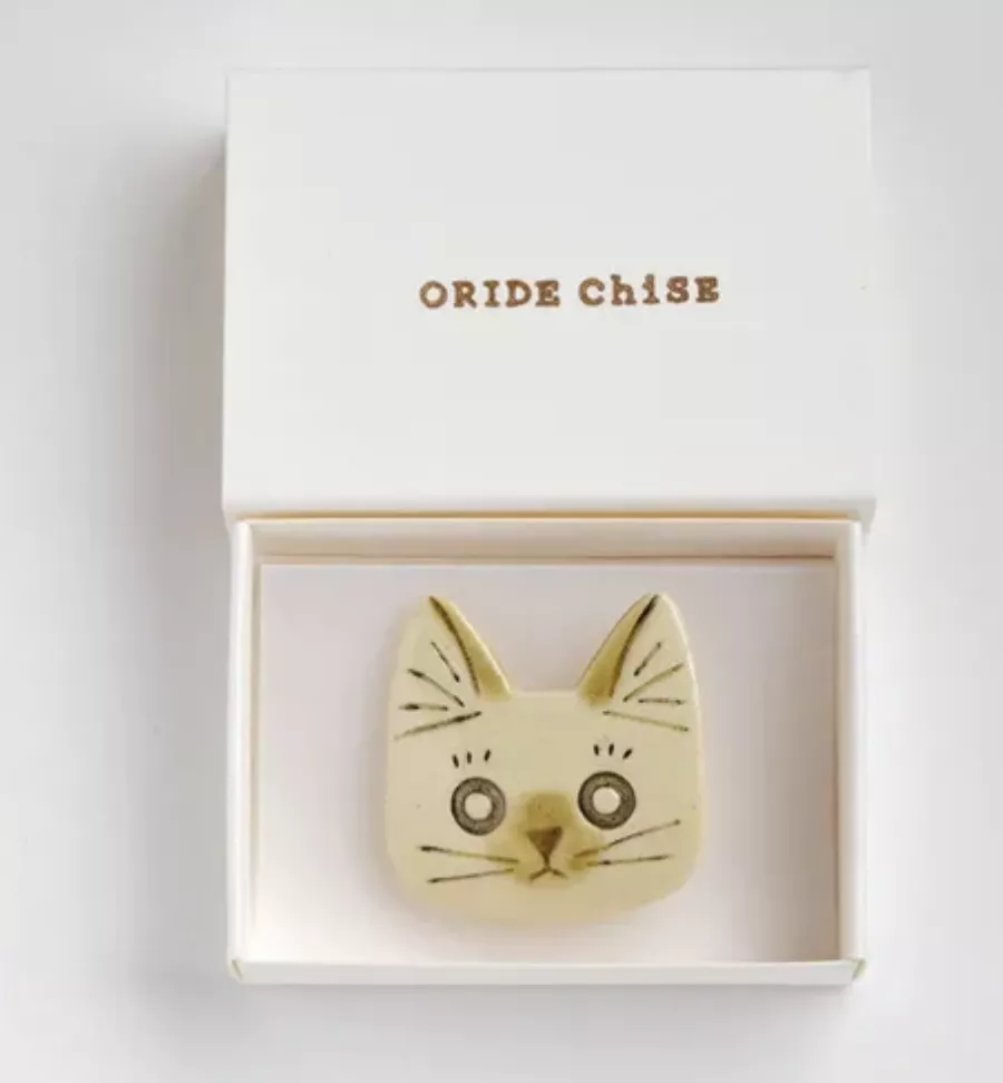 [日本製]ORIDE CHiSE 陶瓷胸針