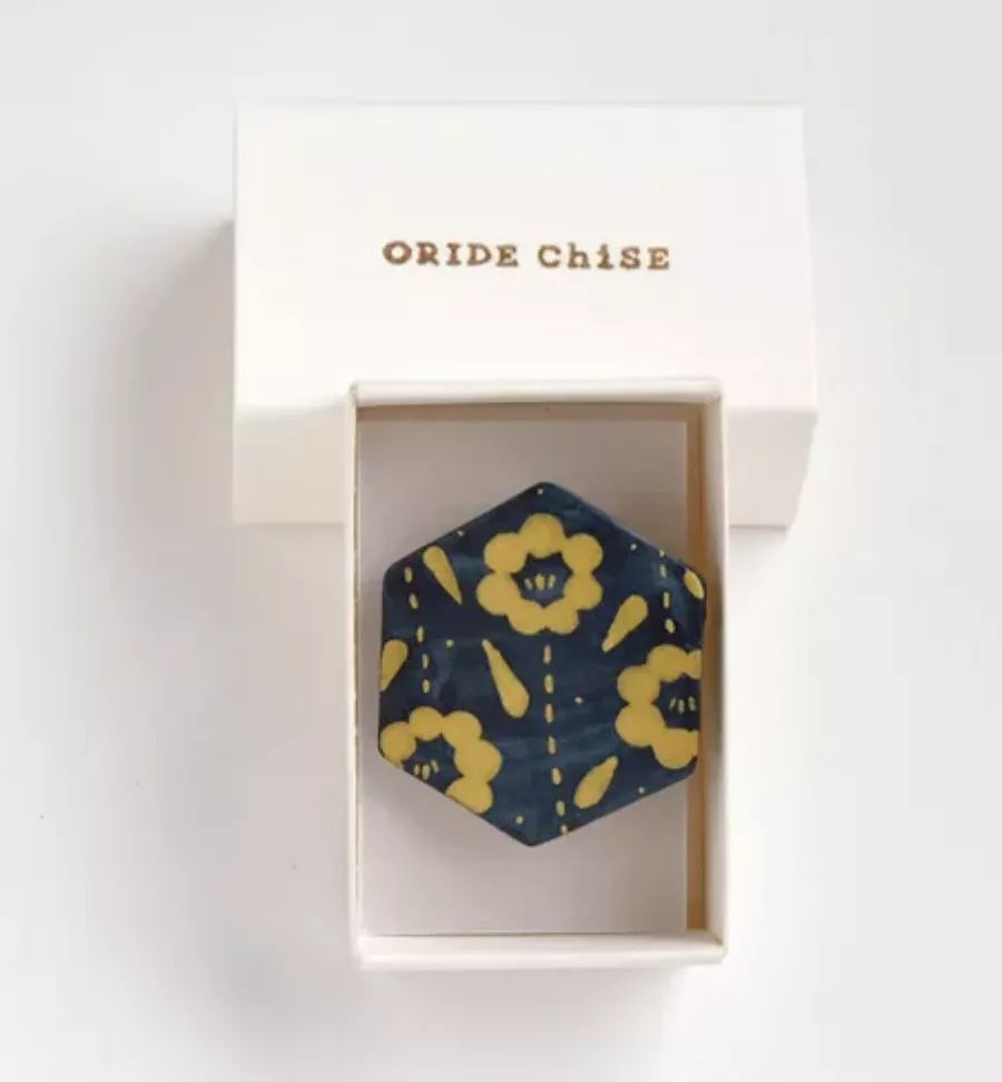 [日本製]ORIDE CHiSE 陶瓷胸針