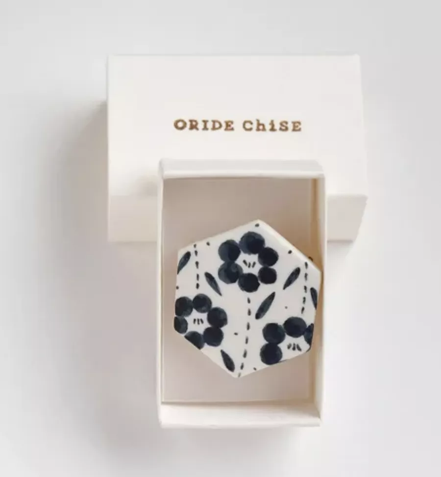 [日本製]ORIDE CHiSE 陶瓷胸針