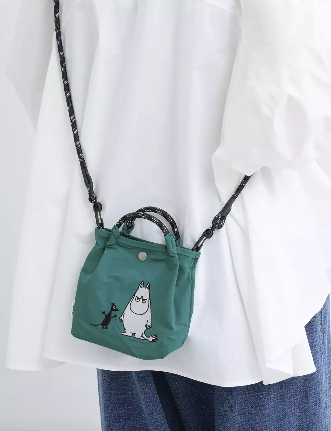 嚕嚕米迷你尼龍布包