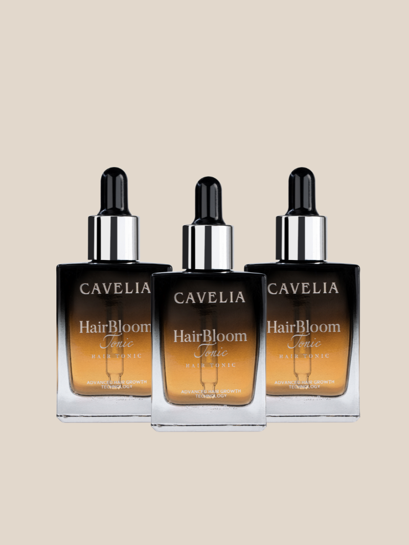 CAVELIA育髮液/卡薇拉頭髮滋養液 (3支裝）男女適用cavilla hair tonic