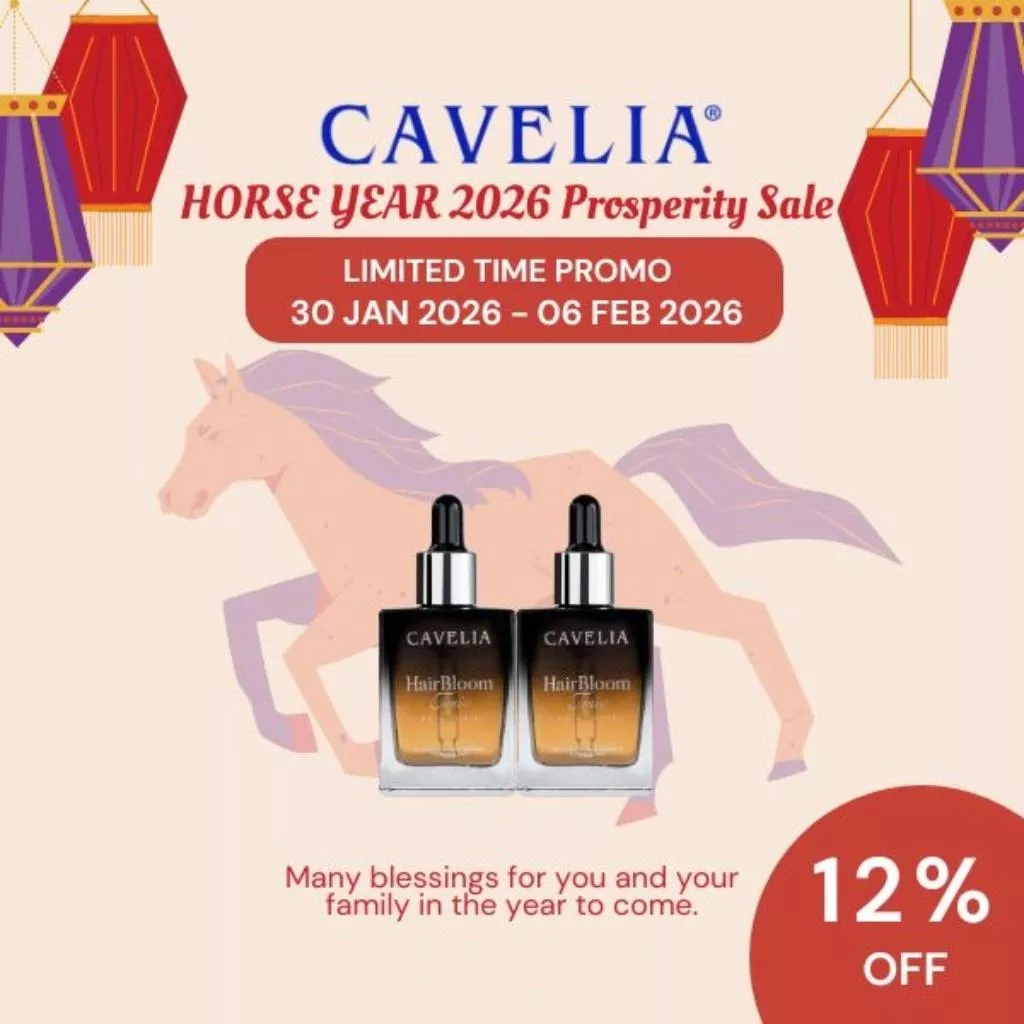 CAVELIA育髮液/卡薇拉頭髮滋養液 (2支裝）男女適用cavilla hair tonic