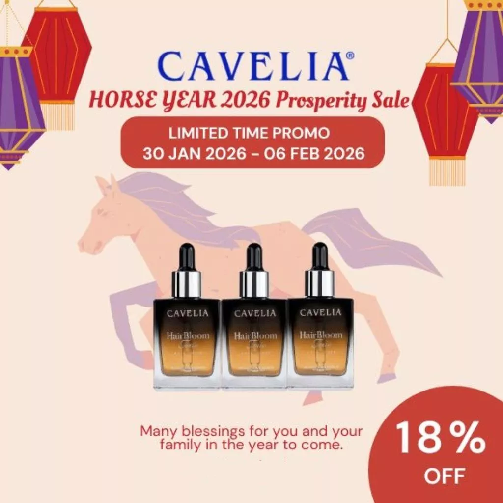 CAVELIA育髮液/卡薇拉頭髮滋養液 (3支裝）男女適用cavilla hair tonic