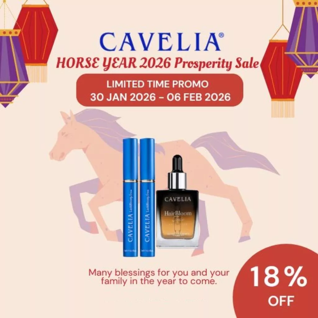 (混搭3支裝)CAVELIA卡薇拉睫毛液2和卡薇拉育髮液1 Cavelia Lash Essence Mix HAIR TONIC