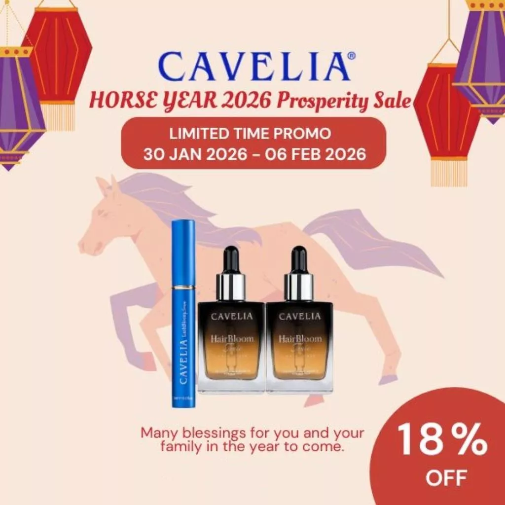 (混搭3支裝)CAVELIA卡薇拉睫毛液1和育髮液2