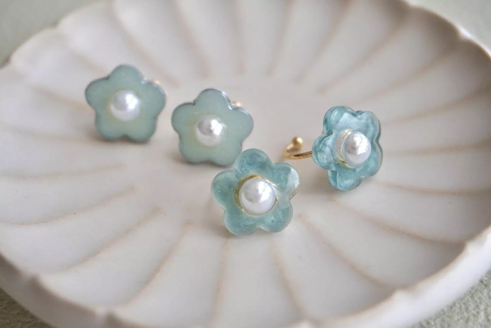 小花珠❊藍調（三色）