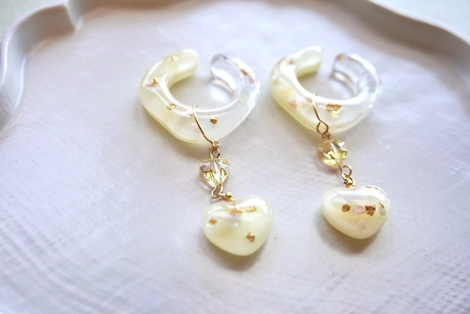 不規則 碎石心（米黃）