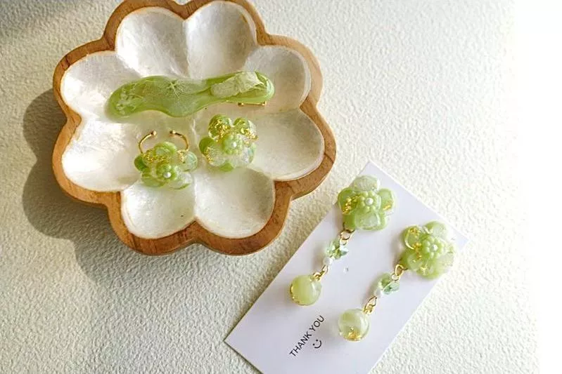 波堤花風景系列❊綠色松果