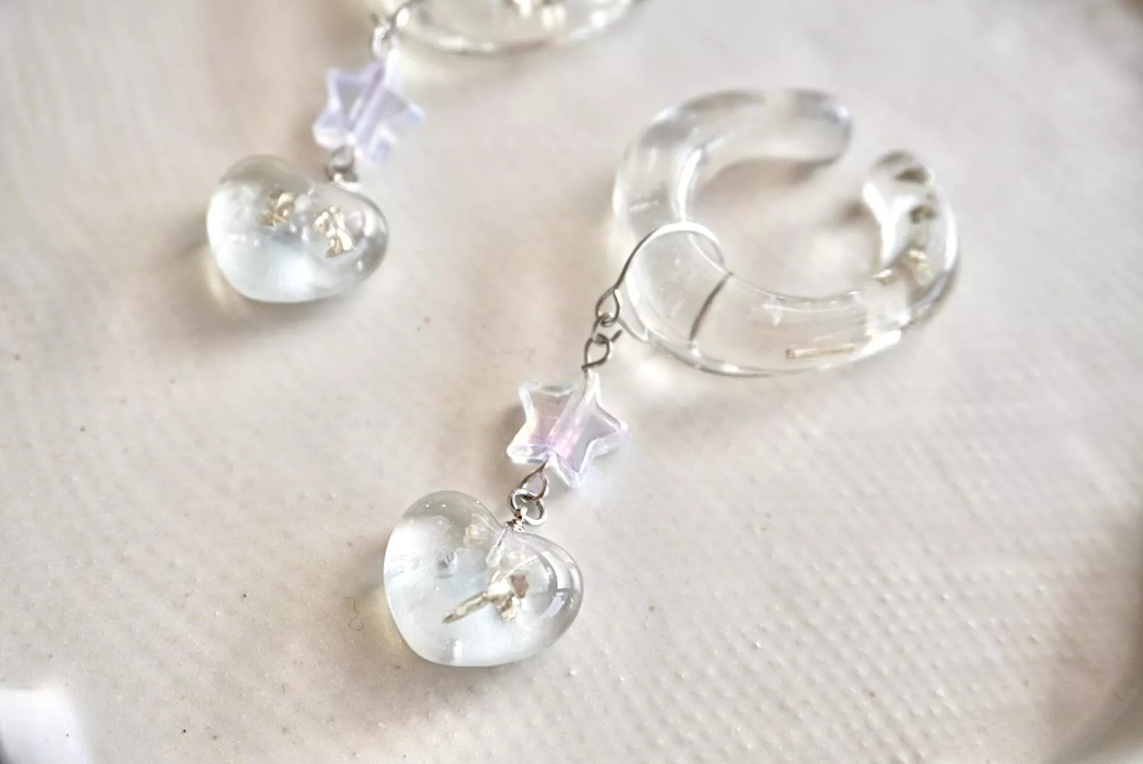 不規則 碎石心（爍銀）