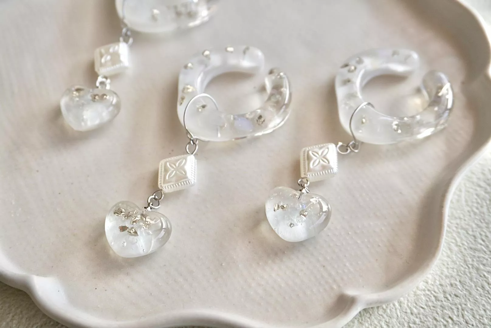 不規則 碎石心（漸白）