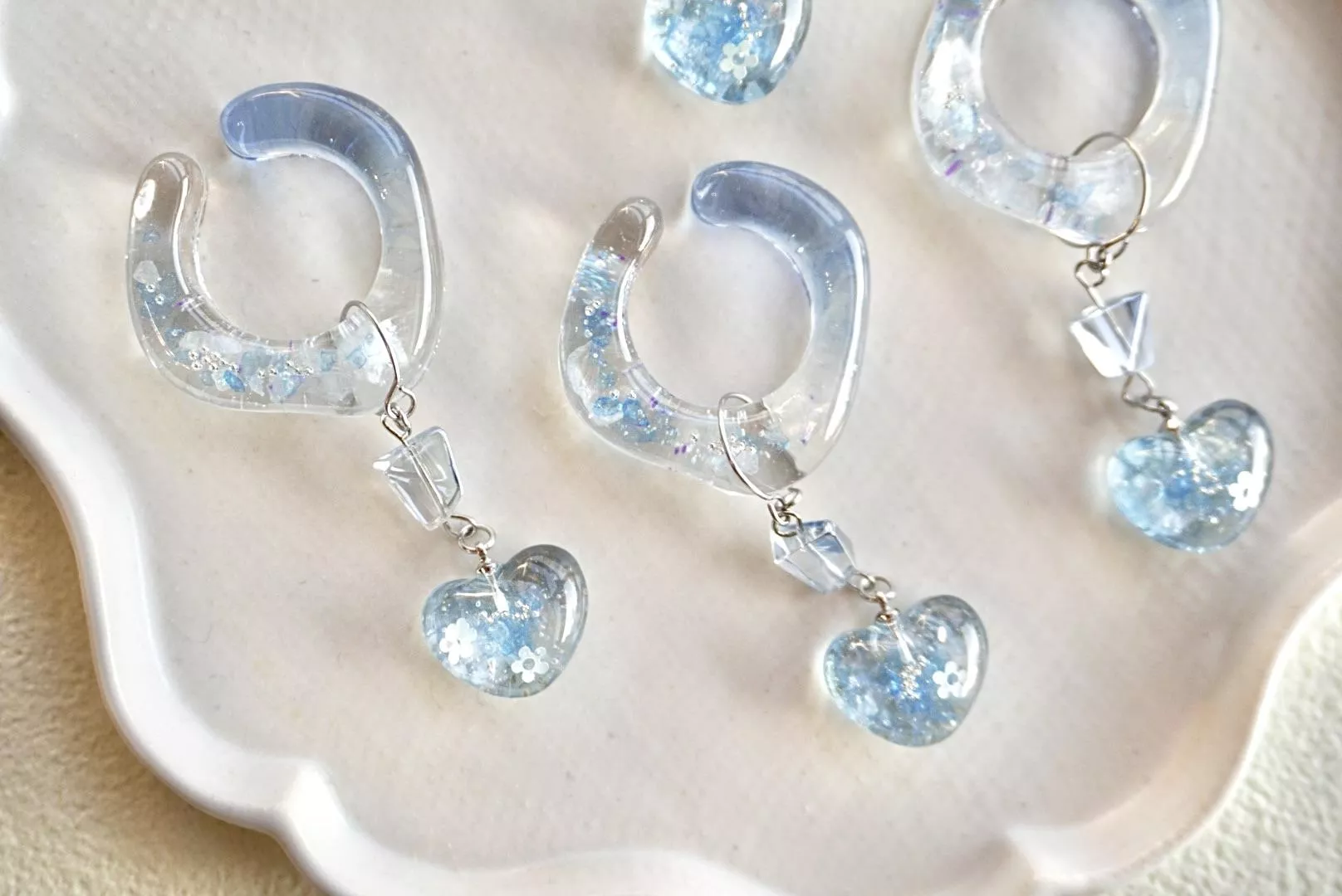 不規則 碎石心（藍心）