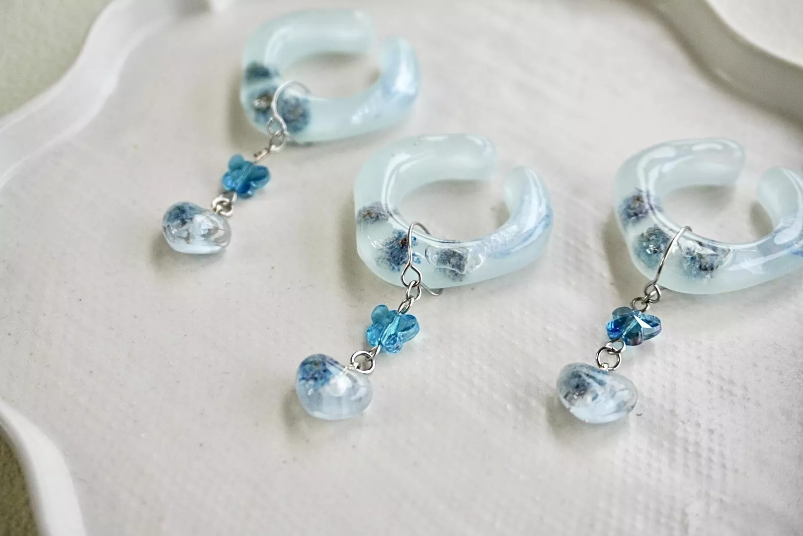 蝴蝶花藝（藍）