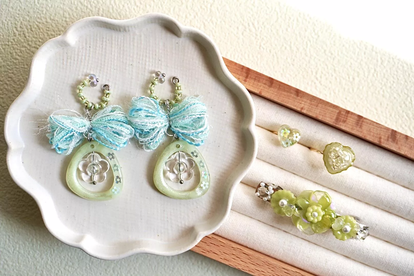 蝴蝶與花風景❊微戀（綠）