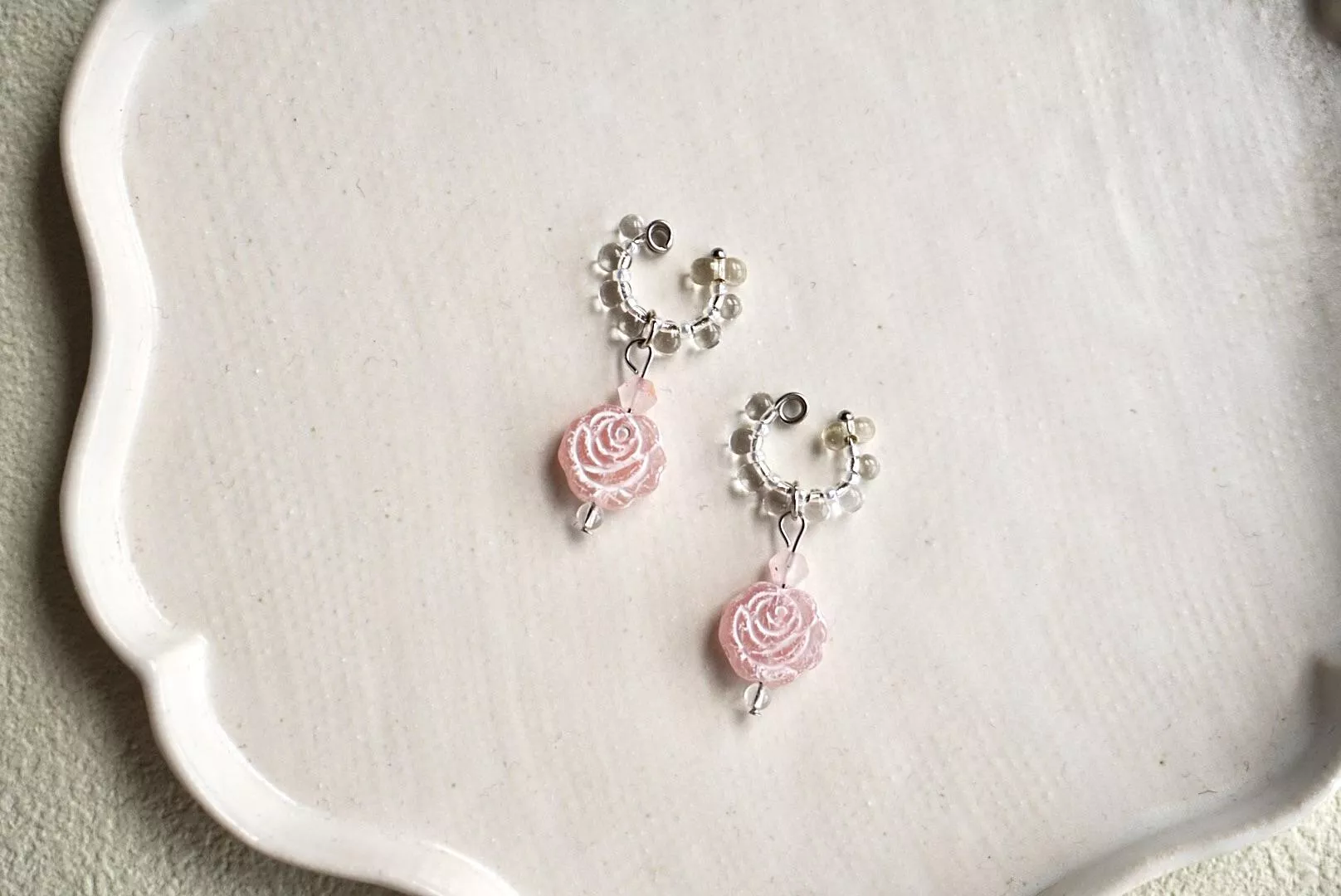 亮之捷克玻璃(糖霜玫瑰)