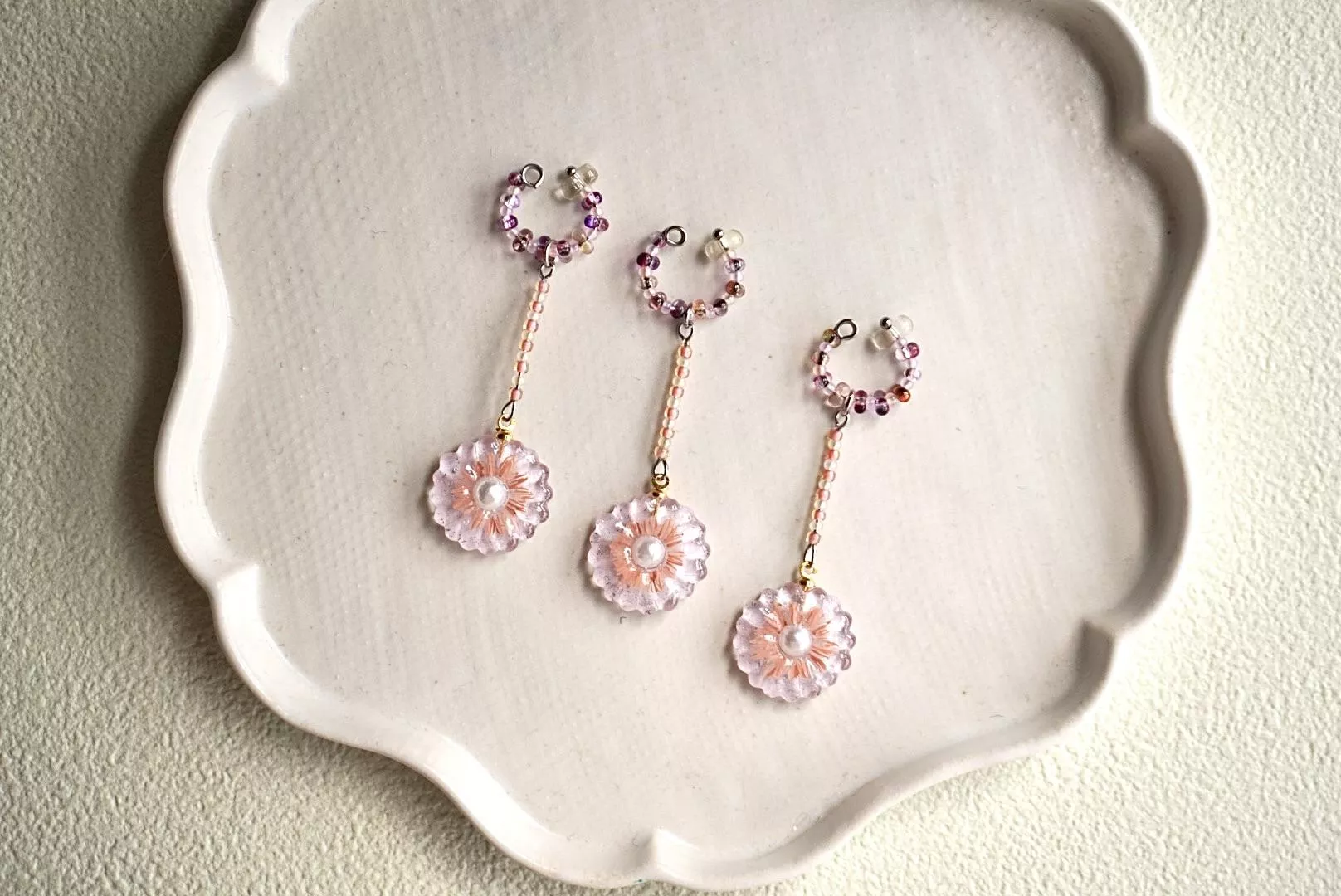 綻放花（粉膚）