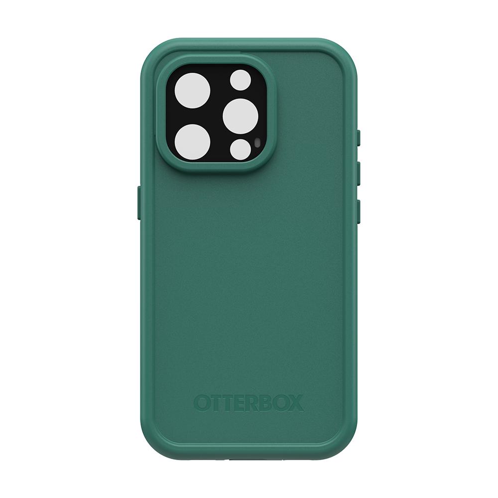 OtterBox LifeProof iPhone 15 Pro 6.1吋 Fre 全方位防水/雪/震/泥 保護殼-綠 (支援MagSafe)