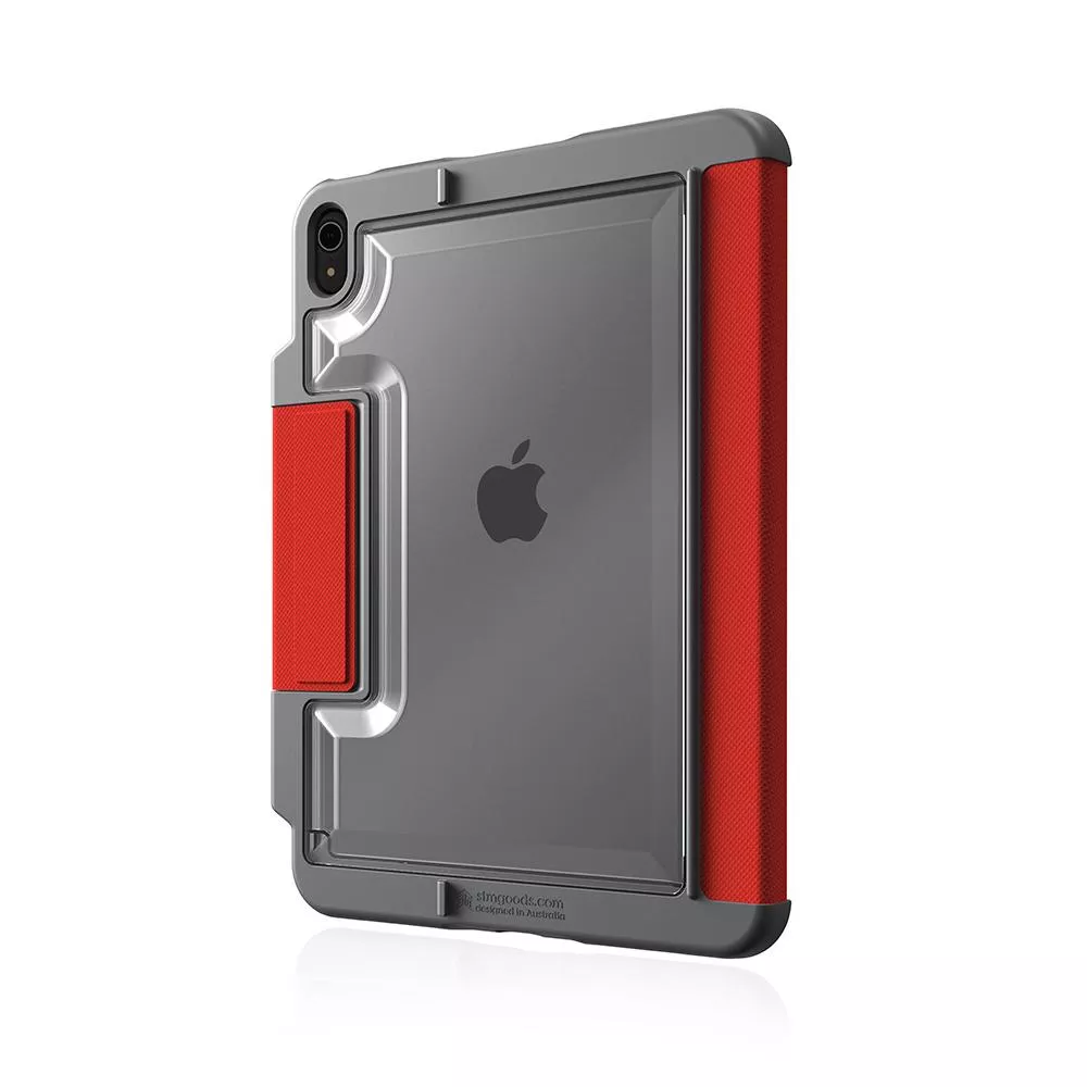 STM iPad A16/第10代 11" Dux Plus 專用強固軍規防摔保護殼-紅