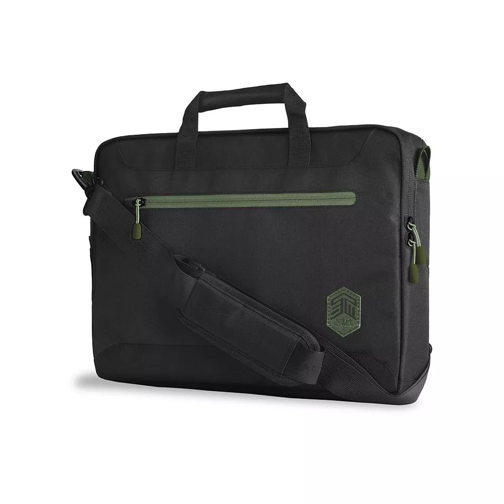 STM Macbook 15-16" ECO Brief 手提肩帶電腦包 -黑