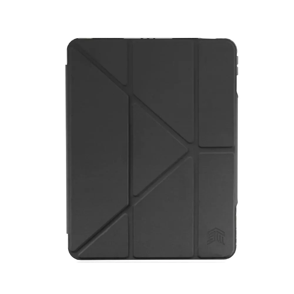 STM iPad Air M4/M3/M2/第5/4代 11" Opp 專用多角度折疊防摔保護殼-黑