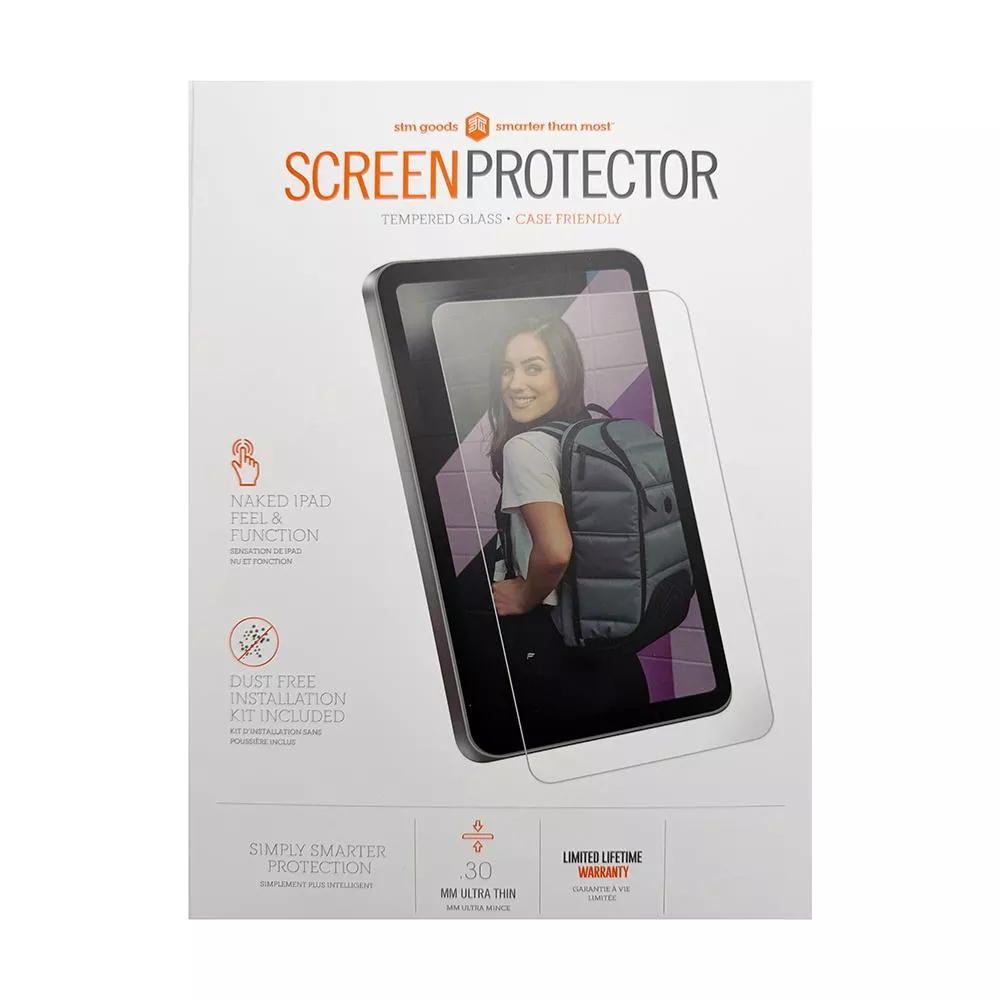 STM iPad Air (M4/M3/M2) / iPad Pro (M4) 13吋 鋼化玻璃螢幕保護貼
