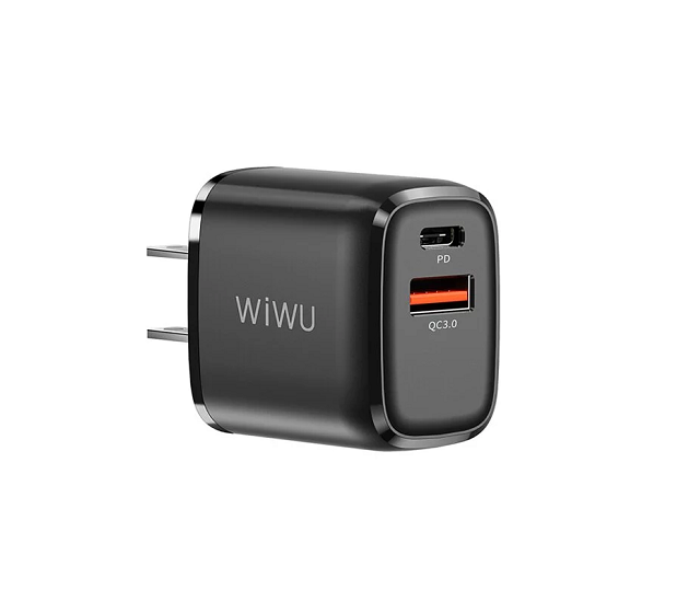 WiWU｜PD+QC 20W 旅充頭