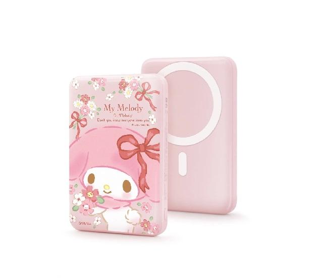 SANRIO｜My Melody 磁吸無線行動電源 10000mAh