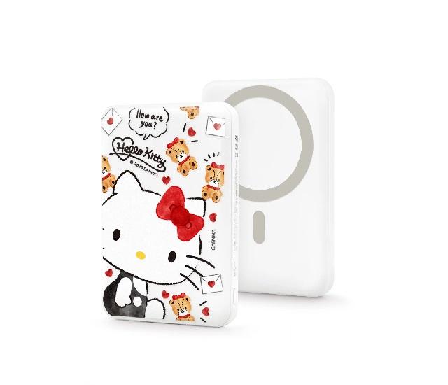 SANRIO｜Hello Kitty 磁吸無線行動電源 10000mAh