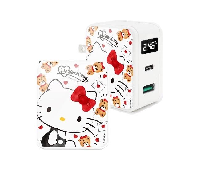 SANRIO｜三麗鷗家族 20W PD快充雙孔充電器 1A1C