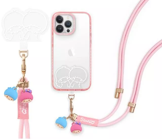 SANRIO｜KiKiLaLa 公仔吊飾扣環長背帶