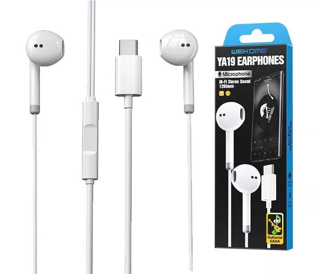 量批∥WK｜YA19 Type-C 有線耳機 蘋果15可用