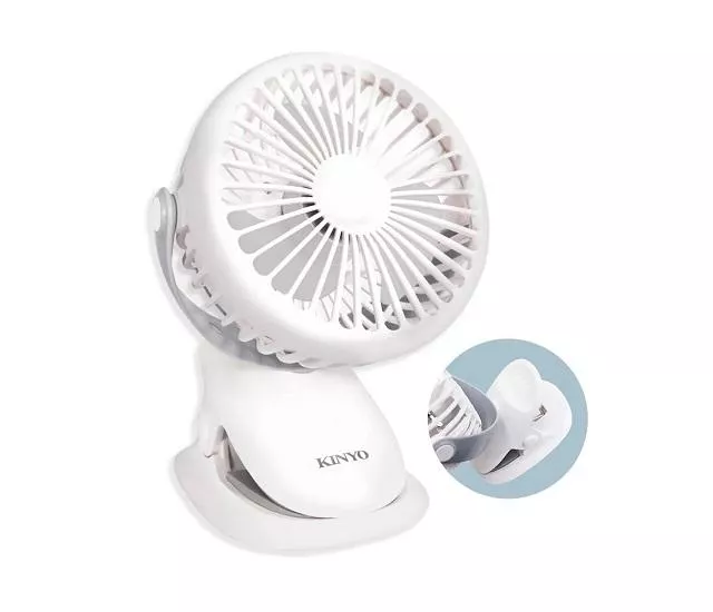 KINYO｜多功能夾立式小風扇
