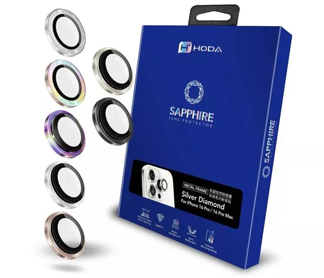 量批∥HODA｜藍寶石鏡頭貼 17Pro / 17ProMax