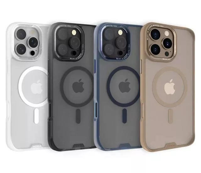 量批∥HODA｜MagSafe柔石軍規防摔保護殼 iPhone 16 系列