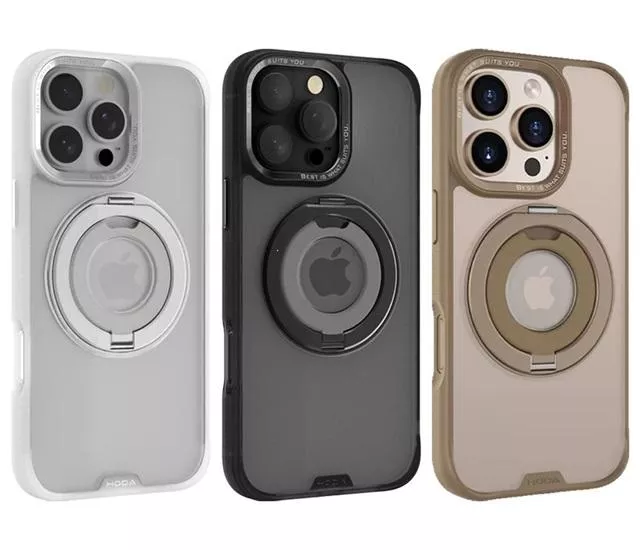 HODA｜MagSafe柔石支架指環保護殼 iPhone 16 系列