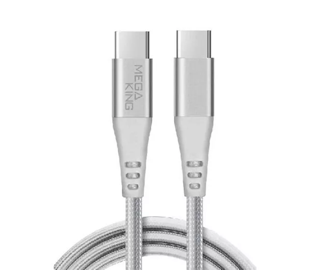 MEGA｜ KING C to C USB3.2高速傳輸編織線 1米/2米